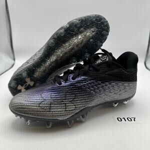 UNDER ARMOUR Blue Smoke MC Cleats Womens sz 8